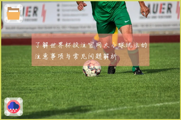 了解世界杯投注官网大小球玩法的注意事项与常见问题解析