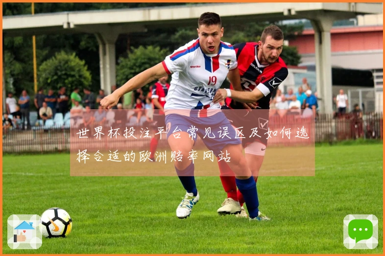 世界杯投注平台常见误区及如何选择合适的欧洲赔率网站